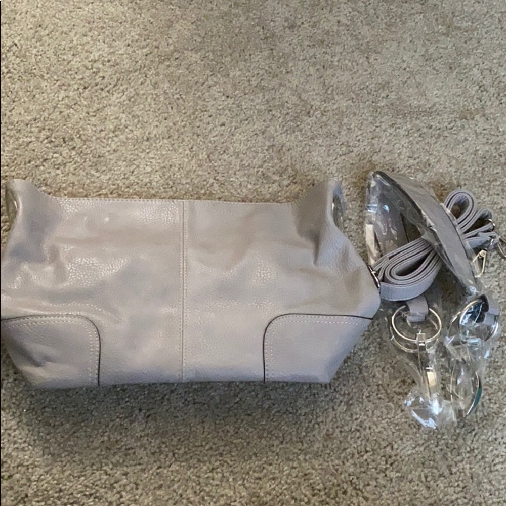 Cute gray handbag